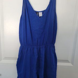 Brilliant Blue Romper